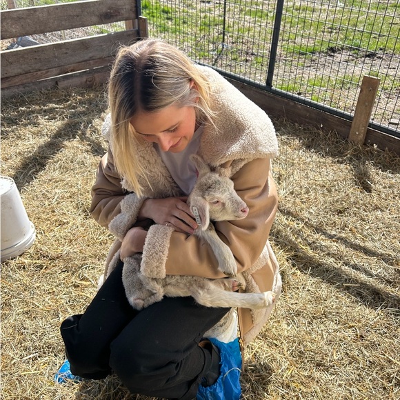 Ulla Johnson reversible shearling coat - Picture 3 of 4